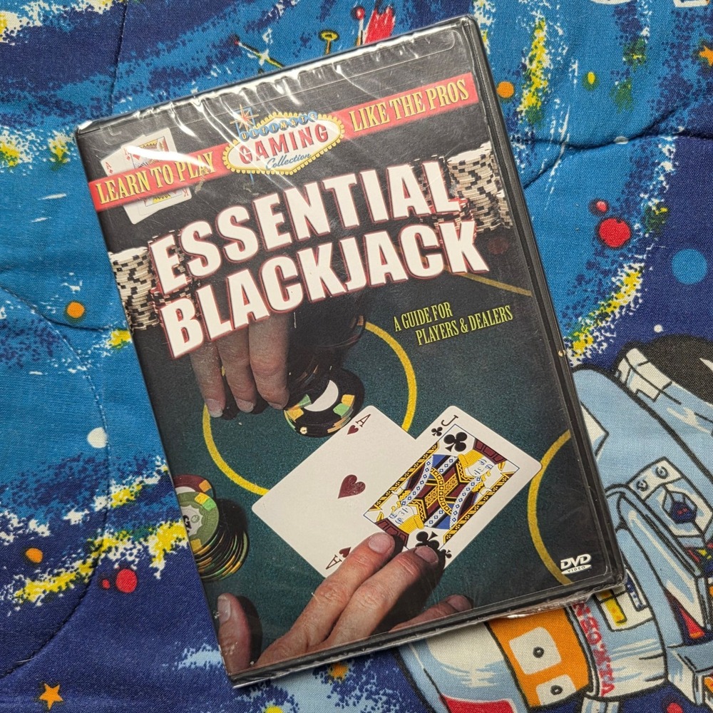Ultimate Gaming Collection DVD Essential Blackjack Guide Players Dealers Sealed